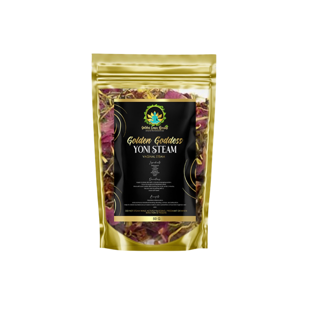 Yoni Steam Herbs | Goddess Yoni Steam | Shop Golden Oasis Beauty